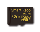 スマートレコ フォーマットフリー対応機種専用microSDカード 32GB