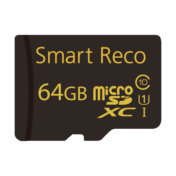 ドライブレコーダー スマートレコ パーフェクト4 WHSR-1040 同梱品：64GB microSDカード