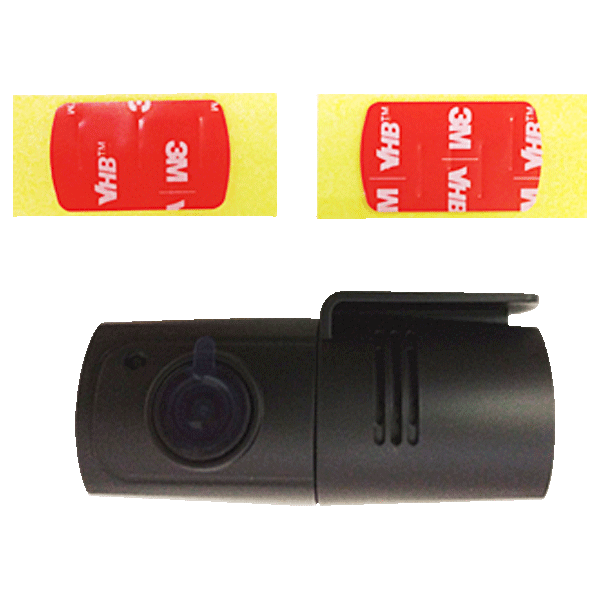 ドライブレコーダー スマートレコ PERFECT4 WHSR-1040 同梱品：前方カメラ＋固定用両面テープ（2枚：1枚予備）