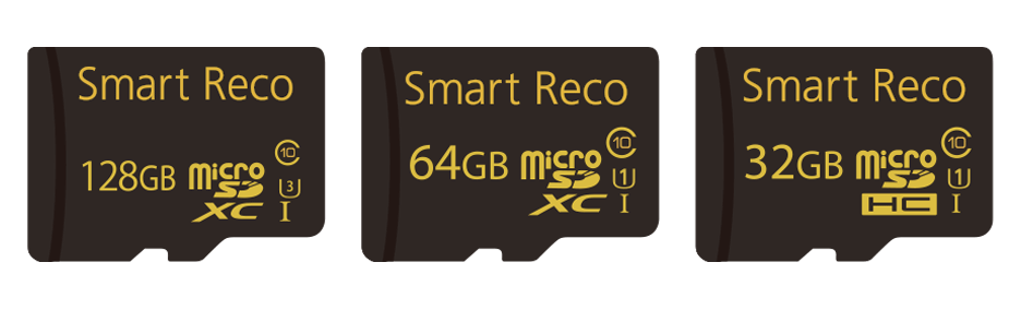 スマートレコ純正microSDカード