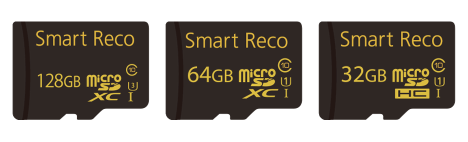 スマートレコ純正microSDカード