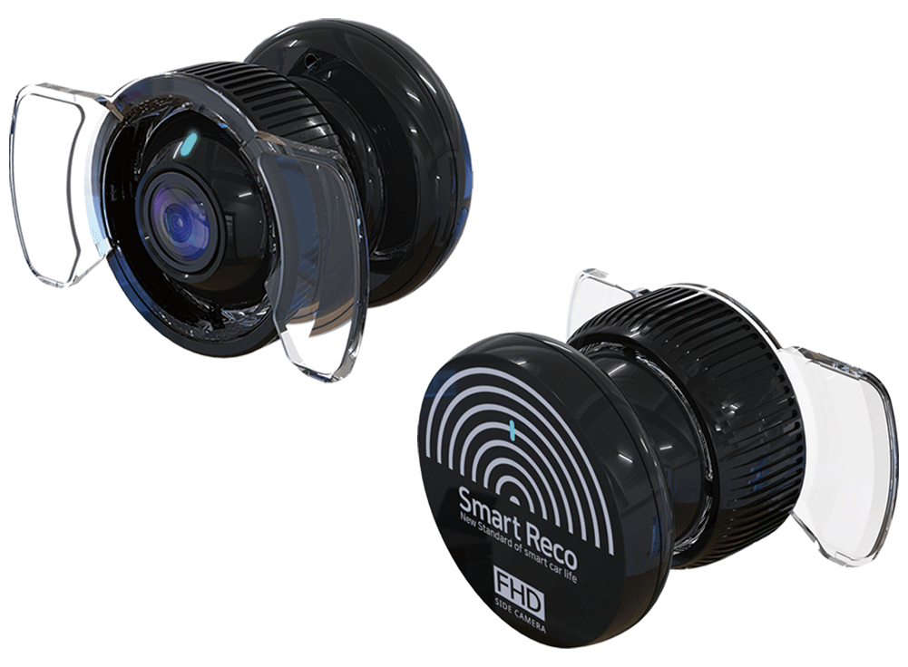 スマートレコWHSR-S100 Aタイプのカメラと取り付けステー